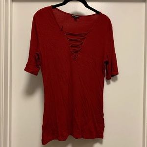 🌺🌺Deep red blouse